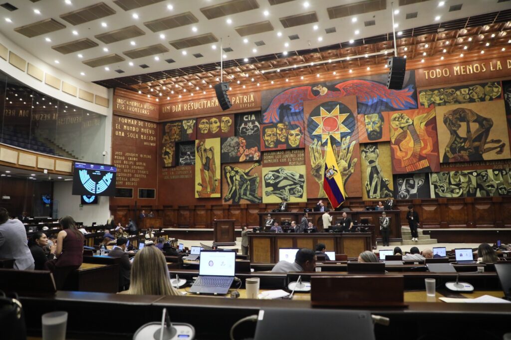Sesión del Pleno durante la aprobación de la reforma sobre adopciones.