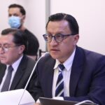 Archivo: sesión de la Comisión de Fiscalización de la Asamblea Nacional en la que David Rosero presentó sus pruebas de descargo, el 24 de septiembre de 2026, según la Asamblea.