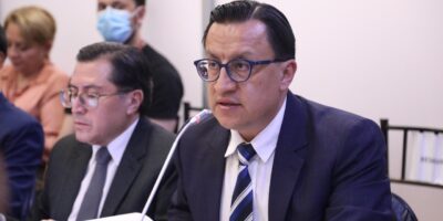 Archivo: sesión de la Comisión de Fiscalización de la Asamblea Nacional en la que David Rosero presentó sus pruebas de descargo, el 24 de septiembre de 2026, según la Asamblea.