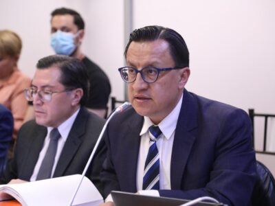 Archivo: sesión de la Comisión de Fiscalización de la Asamblea Nacional en la que David Rosero presentó sus pruebas de descargo, el 24 de septiembre de 2026, según la Asamblea.