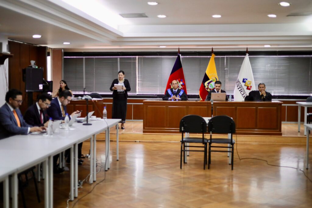 Audiencia de apelación de medidas cautelares del caso Blindado en la Corte Nacional de Justicia, el 15 de octubre de 2026.