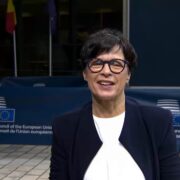 Marta Kos habla sobre las negociaciones de adhesión de Ucrania antes del Consejo de Asuntos Generales del 13 de octubre.
