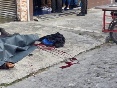 Exterior del local comercial de Santa Anita tras la intervención policial del 10 de octubre de 2026